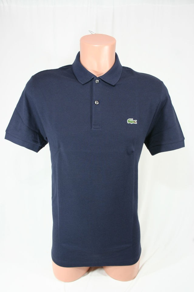 Lacoste Live PH2403 Ultraslim Polo Navy