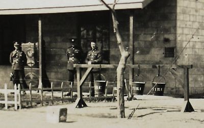 VINTAGE 1930 FIRE POLICE DEPARTMENT PHOTO BUCKET