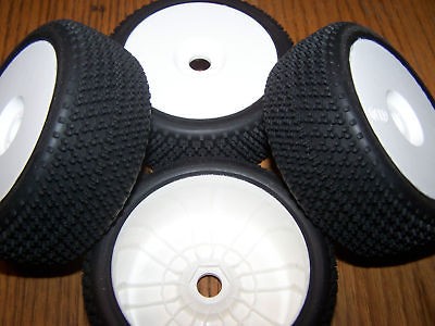 OFNA 1/8 Buggy 17mm Wheels 80025 Triad Tires X2 X1 LX2 8ight RC8