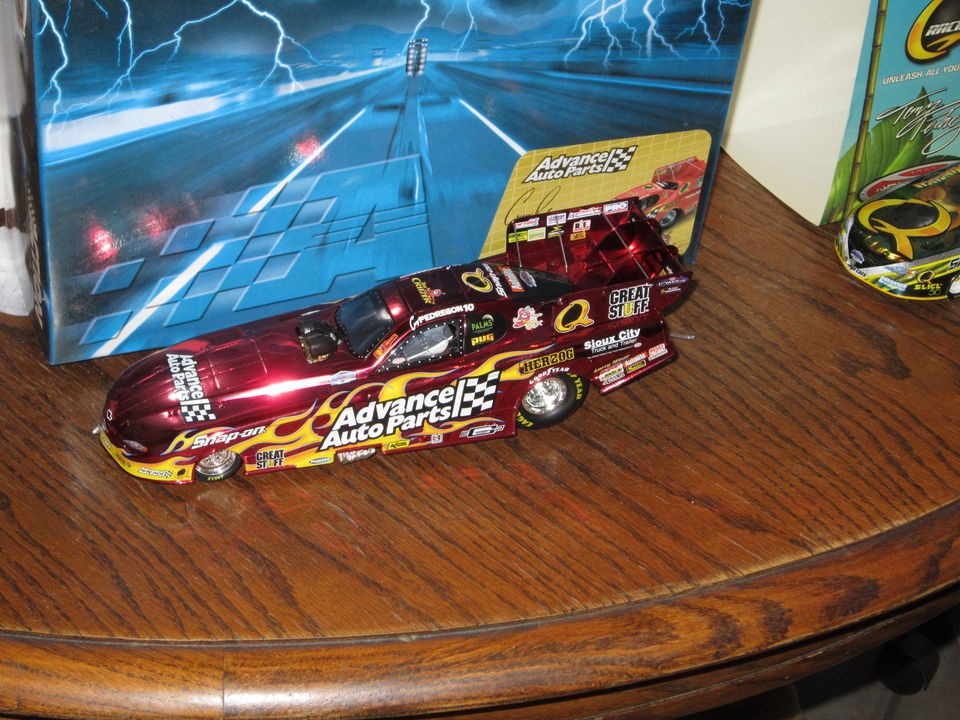 2008 CRUZ PEDREGON ADVANCE AUTO PARTS LIQUID COLOR FUNNY CAR