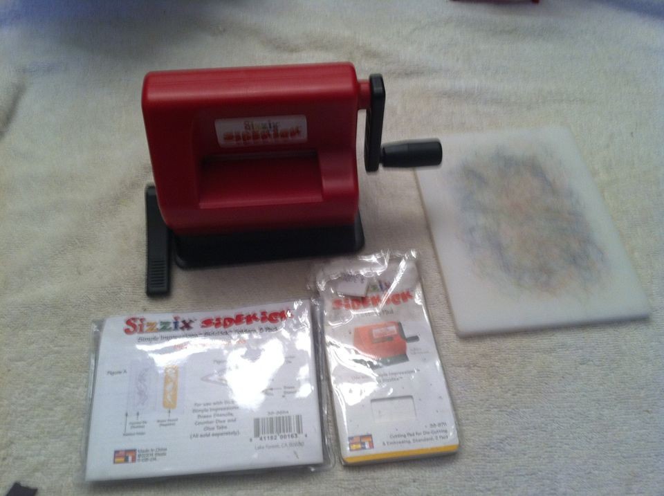 Sizzix Sidekick Machine, Cutting Pad, Cutting Board, Simple 