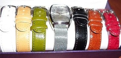 VIVANI LADIES INTERCHANGEABLE 7 BAND WARDROBE WATCH (HH)