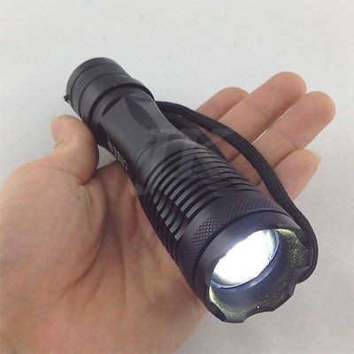   Adjustable CREE XML T6 LED 1600 Lm Focus Flashlight Torch light 5 mode