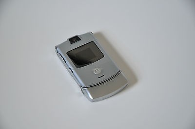 Motorola Razr V3 Silver Unlocked For At T T Mobile Cellular Phone On Popscreen