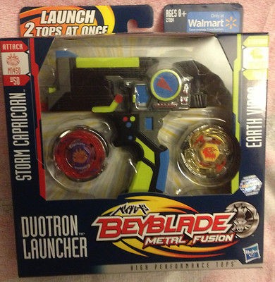 Duotron Launcher w/ Earth Virgo & Storm Capricorn ORIGINAL 2010 Mint 