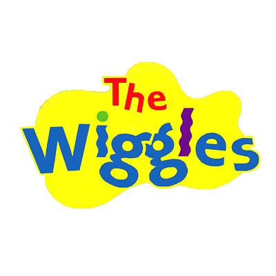 DARK THE WIGGLES LOGO #1 T SHIRT IRON ON TRANSFER 3 SIZES