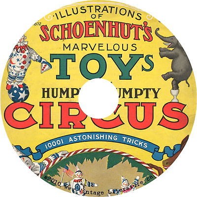 1903 & 1918 Schoenhuts Toy Catalogs on CD