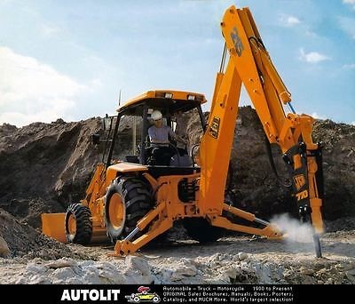 1992 JCB Backhoe Loader 215 Hammer Master Factory Photo