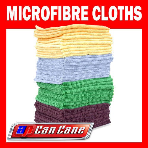 Multi Bulk Pack Micro Fibre Microfibre Cloths Cloth Car Waxing