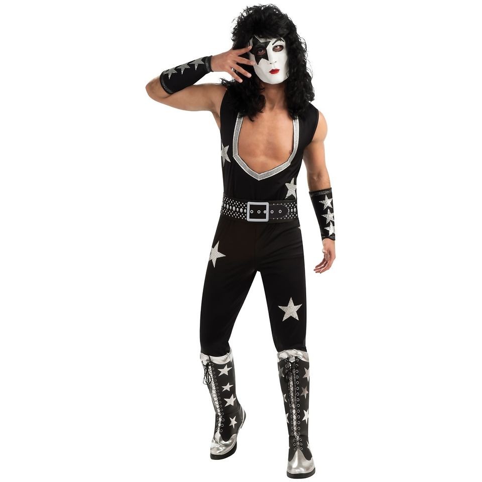 Dlx The Starchild KISS Adult Mens Paul Stanley Halloween Costume Std 