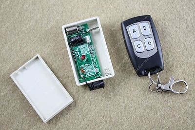 Channel RF Wireless Remote Control + Vibration 315MHz