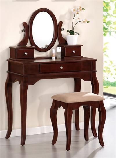 white vanity table in Vanities & Makeup Tables