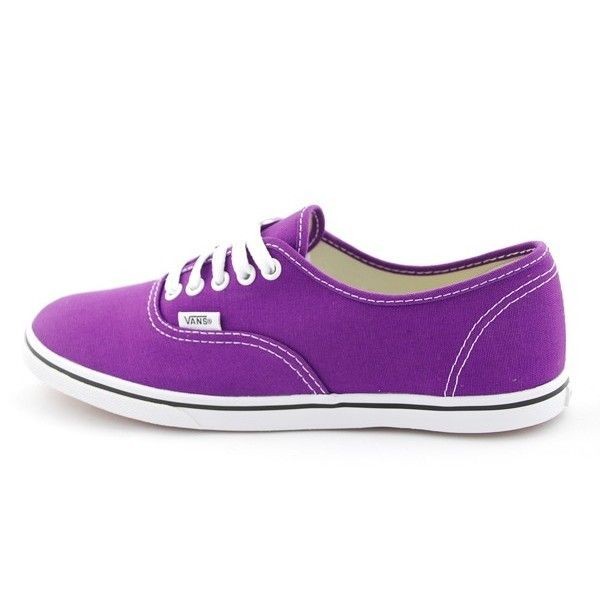 VANS AUTHENTIC LO PRO PURPLE WHITE CANVAS MEN / WOMEN