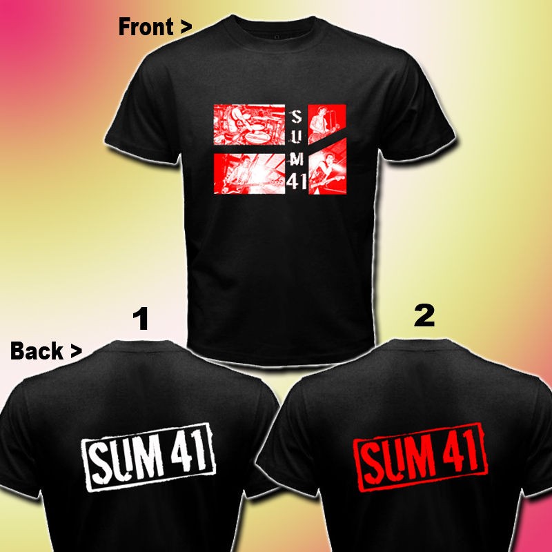 SONY PS2 EB GAMES SUM 41 CONFERENCE PROMO T SHIRT SZ LG