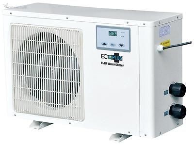 EcoPlus 1 Horsepower Commercial Grade Aquarium Water Chiller