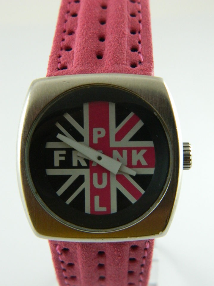 ORIGINAL PAUL FRANK ROUND JACK FACE WATCH PINK BAND