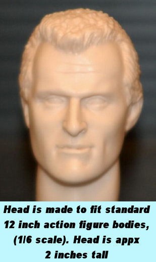 12 1/6 CUSTOM ROY BATTY BLADE RUNNER FIGURE HEAD