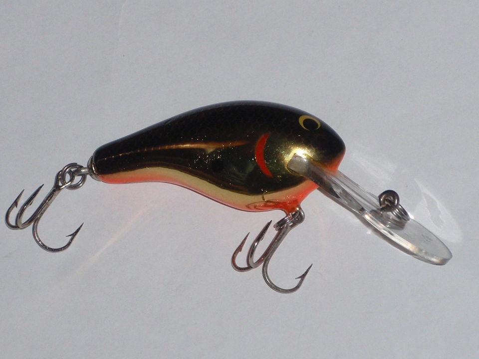 Bagley DKB2 FBGOB Flash Black on Gold Diving Killer B2 Dredge 