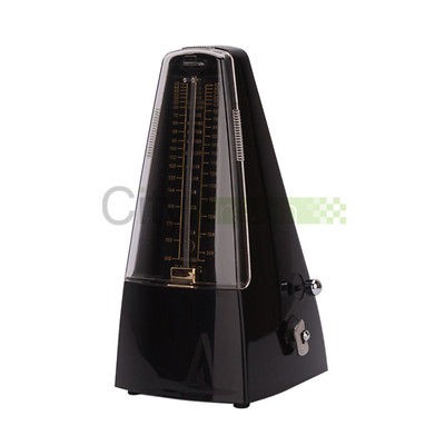 BLUES Pro Transparent Metal Mechanical Metronome Black