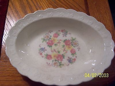 Taylor Smith Taylor China Bowl Scalloped Edges 9 42 1 On Bottom