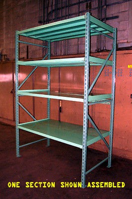 Used Penco Style Bulk Shelving 3 Sections
