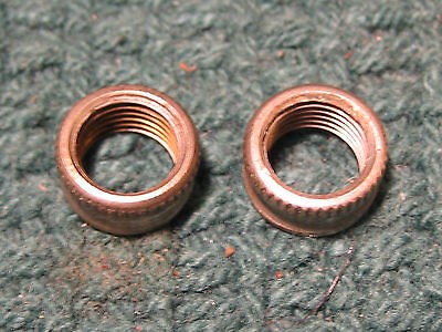 VINTAGE BICYCLE 3 SPEED RALEIGH SCHRADER VALVE STEM NUTS PHILLIPS 