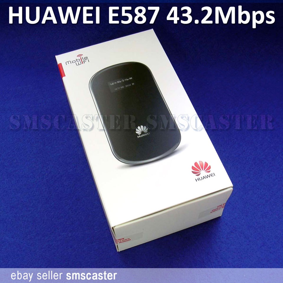   Pocket WIFI 43Mbps DC HSPA+ Mobile Broadband MIFI Personal Hotspot