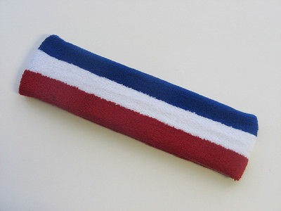 Sports Athletic Terry Cotton Cloth Head Sweatband Sweat Headband wt 