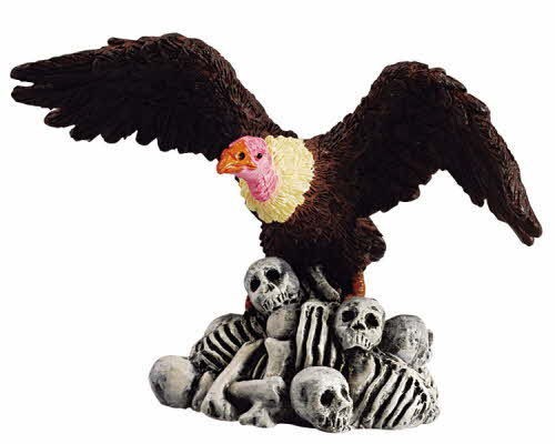 VULTURE #52100 LEMAX SPOOKY TOWN COLLECTION