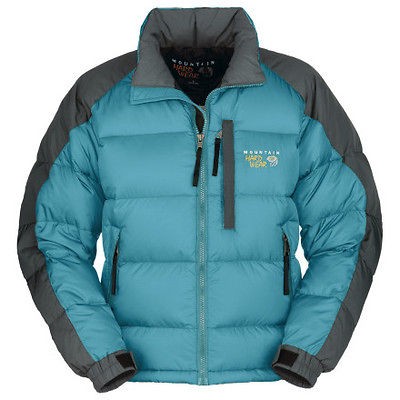   BRAND NEW W/TAG Mountain Hardwear Womens Sub Zero Down Jacket Blue L