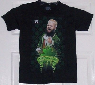 WWE Hornswoggle Pointing Youth Black Shirt