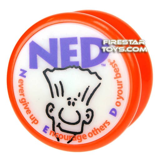 NEW   The NED Show   Butterfly Yoyo   Orange