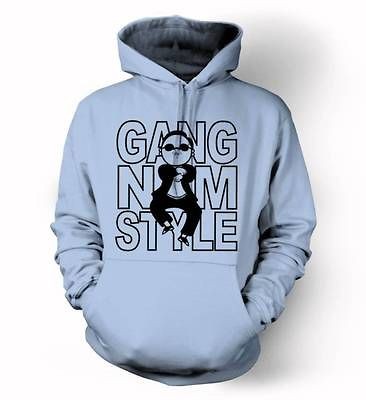 Gangnam style Hoodie popular YouTube Psy dance funny hooded sweatshirt 