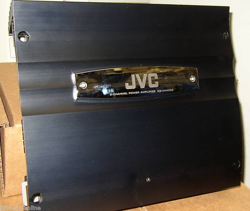 JVC KS AX4302 400W 2 CHANNEL AB AMPLIFIER KSAX4302 B