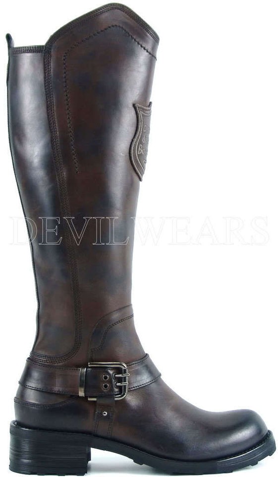 BARRACUDA BY FABI ITALIAN LEATHER BOOTS EU 38