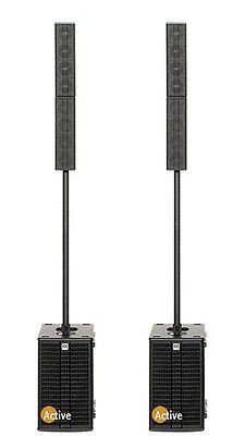 HK Audio Elements Acoustics 2 Line Array Amazing PA System 4x E435 2x 