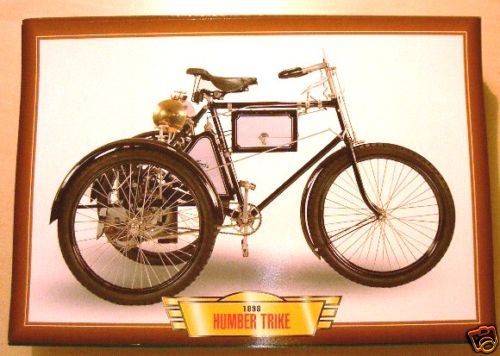 HUMBER TRIKE TRICYCLE VINTAGE BIKE PRINT PICTURE POSTER