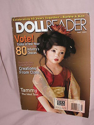 DOLL READER MAGAZINE MAY 2001 ISSUE Linda Murray Barbie & Ken 40 Years 