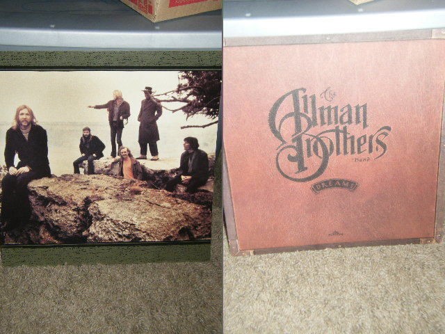 Allman Brothers Band Dreams promo poster flat