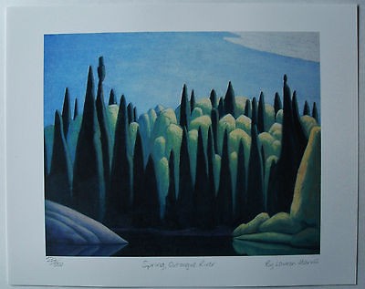 Group Of Seven Ltd Print   Spring, Oxtongue River  LAWREN HARRIS