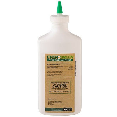 Evergreen Pyrethrum Dust with 1% Pyrethrin Kills Bed Bugs and more 