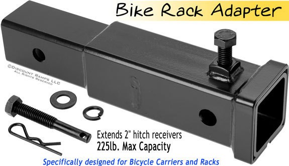   HITCH RECEIVER EXTENSION BIKE RACK ADAPTOR (BIKE RACK ADA​PTER