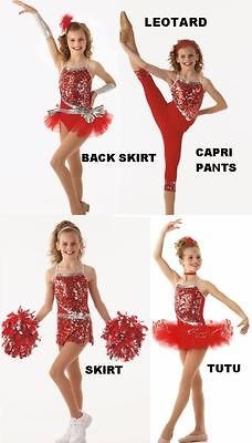 Teachers RAZZLE DAZZLE EM Mix & Match CHRISTMAS Dance Costume OPTION 