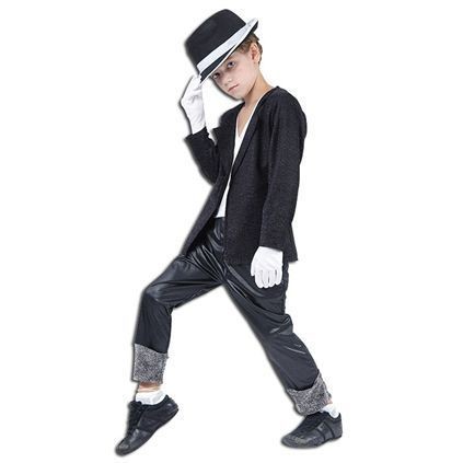 FANCY DRESS KIDS MICHAEL JACKSON STYLE SUPERSTAR OUTFIT