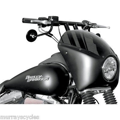 Arlen Ness Direct Bolt On Fairing Gloss Black for 2006 2012 Harley 