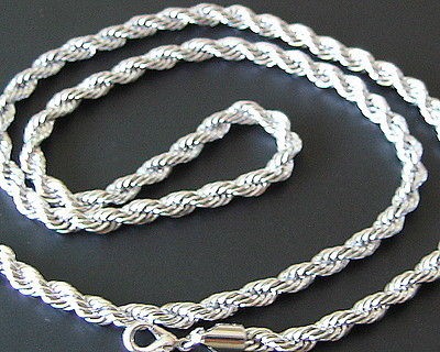 750 18k Solid WG White Gold Roberto Coin Chain 6.4 grms 1.50mm 24 