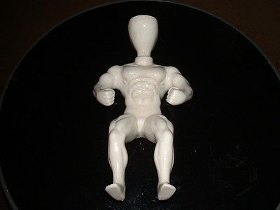 Stretch Armstrong Porcilan Production Mold Mint no cracks at all.Mega 