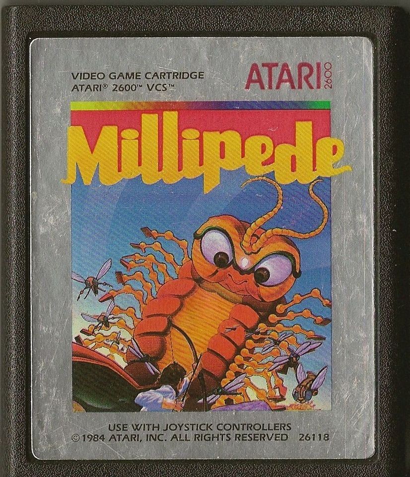 ATARI 2600 MILLIPEDE GAME