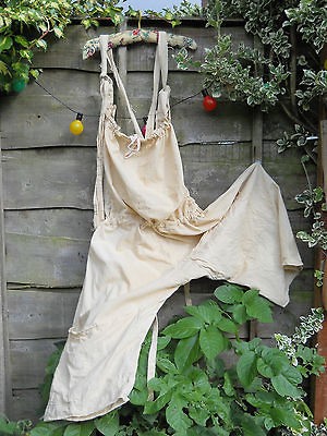 BNWT OS CREAM PEARL LINEN OVERALLS DUNGAREES LAYERINGW/ RITANOTIARA 