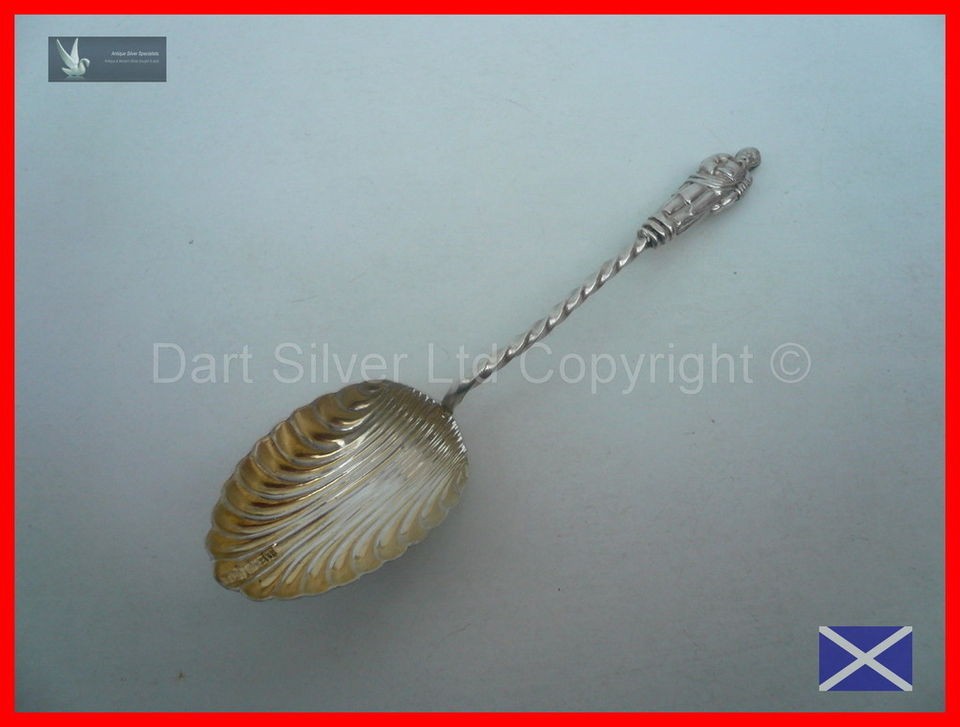 Edwardian Sterling Silver Apostle Spoon~Hallmarked 1907~William 